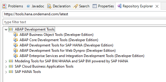 Bestandteile der SAP Update Site